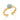 GOLD KID'S RING WITH CRYSTAL