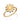 GOLD RING WITH ZIRCONIA