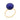 GOLD RING WITH PEARL