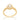 GOLD RING WITH ZIRCONIA