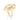 GOLD RING WITH ZIRCONIA
