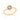 GOLD KID'S COLORFUL DONUTS RING