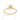 GOLD RING WITH ZIRCONIA