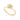 GOLD RING WITH ZIRCONIA