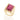GOLD RING WITH CRYSTAL AND ZIRCONIA