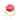 GOLD CHERRY STONE RING