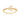 GOLD CRESCENT MOON RING