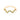 GOLD WAVE SKINNY RING IN GREEN