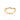 GOLD RING WITH ZIRCONIA