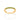 GOLD HALF STUDDED RING IN GREEN