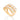 GOLD DOUBLE DROPS MAXI RING