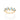 GOLD TIMELINE SKINNY RING IN LIGHT BLUE