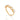 GOLD WHISPERS OF LOVE SKINNY RING