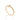 GOLD LOVE STORY BEADED HEART SKINNY RING