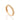 GOLD AZURE DEWDROP SKINNY RING