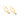 GOLD EARRING WITH ZIRCONIA