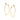 GOLD PLATED EARRING WITH CRYSTAL