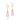 GOLD EARRING WITH ZIRCONIA AND STONE