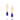 GOLD EARRING WITH ZIRCONIA AND STONE