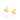 GOLD EARRING WITH ZIRCONIA