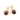 GOLD EARRING WITH CRYSTAL AND ZIRCONIA