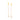 GOLD POINT OF LIGHT LONG EARRING