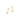 GOLD EARRING WITH CRYSTAL