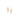 GOLD EARRING WITH ZIRCONIA