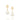 GOLD EARRING WITH PEARL