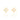 GOLD PLATED EARRING WITH ZIR