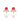 GOLD EARRING WITH CRYSTAL AND ZIRCONIA