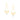 GOLD EARRING WITH ZIRCONIA