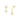 GOLD EARRING WITH ZIRCONIA