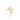 GOLD EARRING WITH ZIRCONIA