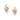 GOLD EARRING WITH ZIRCONIA
