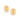 GOLD HALO EARRING IN YELLOW