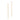 GOLD GLAM TIME LONG EARRINGS IN WHITE