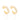 GOLD BETTER TOGETHER SMALL HOOP EARRINGS