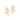 GOLD BEST DAY EVER STUD EARRINGS