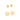 GOLD SUN STUD EARRINGS KIT