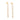 GOLD SHOW TIME EARRINGS