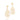 GOLD WATER DROP MAXI EARRINGS