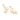 GOLD PLATED EARRING WITH ZIRCONIA