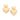 GOLD DOUBLE HEARTS EARRINGS