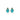 GOLD AZURE DEW STUD EARRINGS