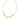 GOLD CHAIN WITH ZIRCONIA
