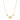 GOLD CHAIN WITH CRYSTAL