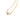 GOLD CHAIN WITH CRYSTAL