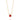 GOLD CHAIN WITH CRYSTAL AND ZIRCONIA