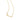 GOLD CHAIN WITH CRYSTAL